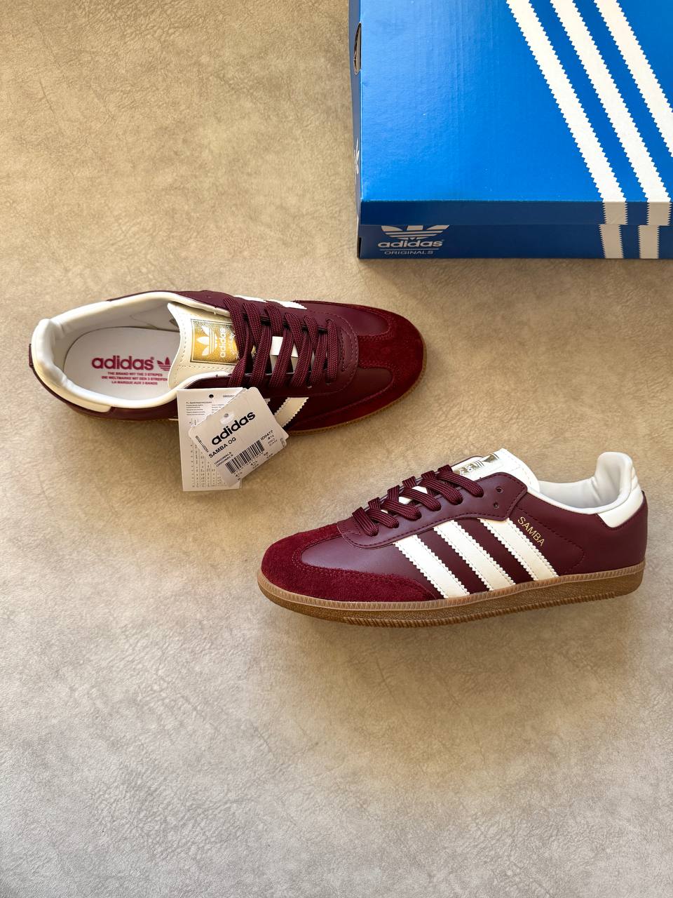 Adidas Samba OG “Maroon”