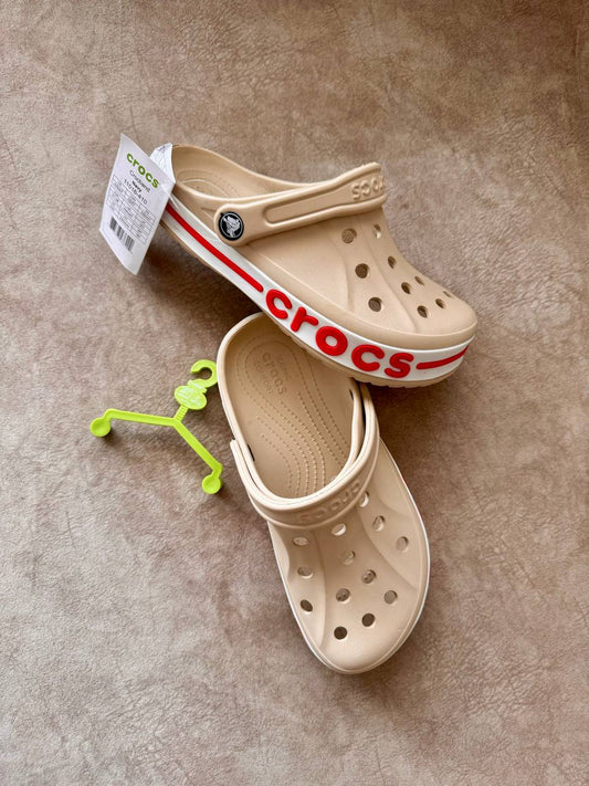 Crocs Bayaband Krem Kırmızı